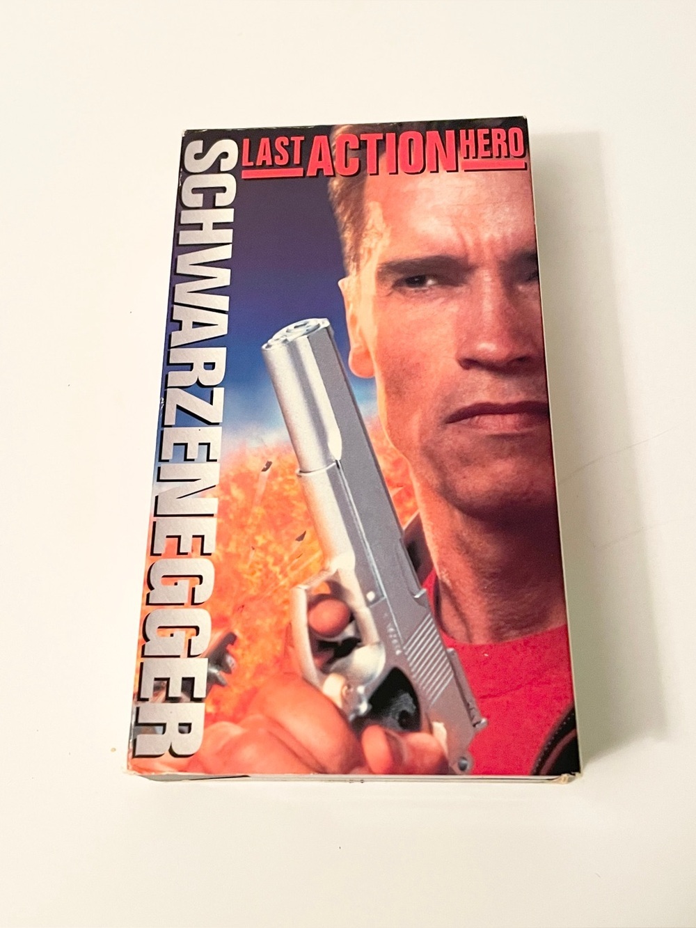 Vintage Last Action Hero VHS 1993 Schwarzenegger
